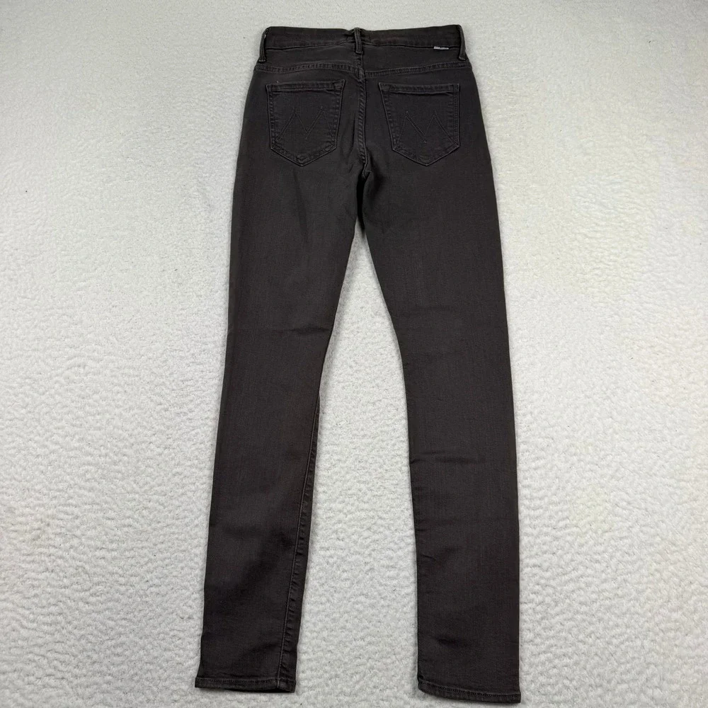 Mother High Waisted Looker Jeans Women 25 Brown Skinny Denim Just For‎ Kicks